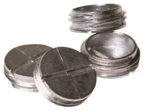 1-2in Gray Closure Plugs
