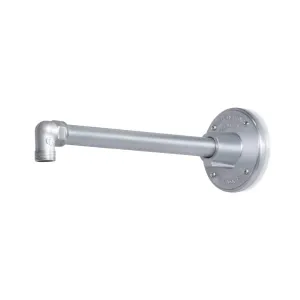 13" Galvanized Straight Arm With Arm Height of 2" & Mounting Plate Included