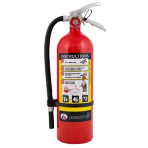 ABC Fire Extinguishers C/W Wall Bracket