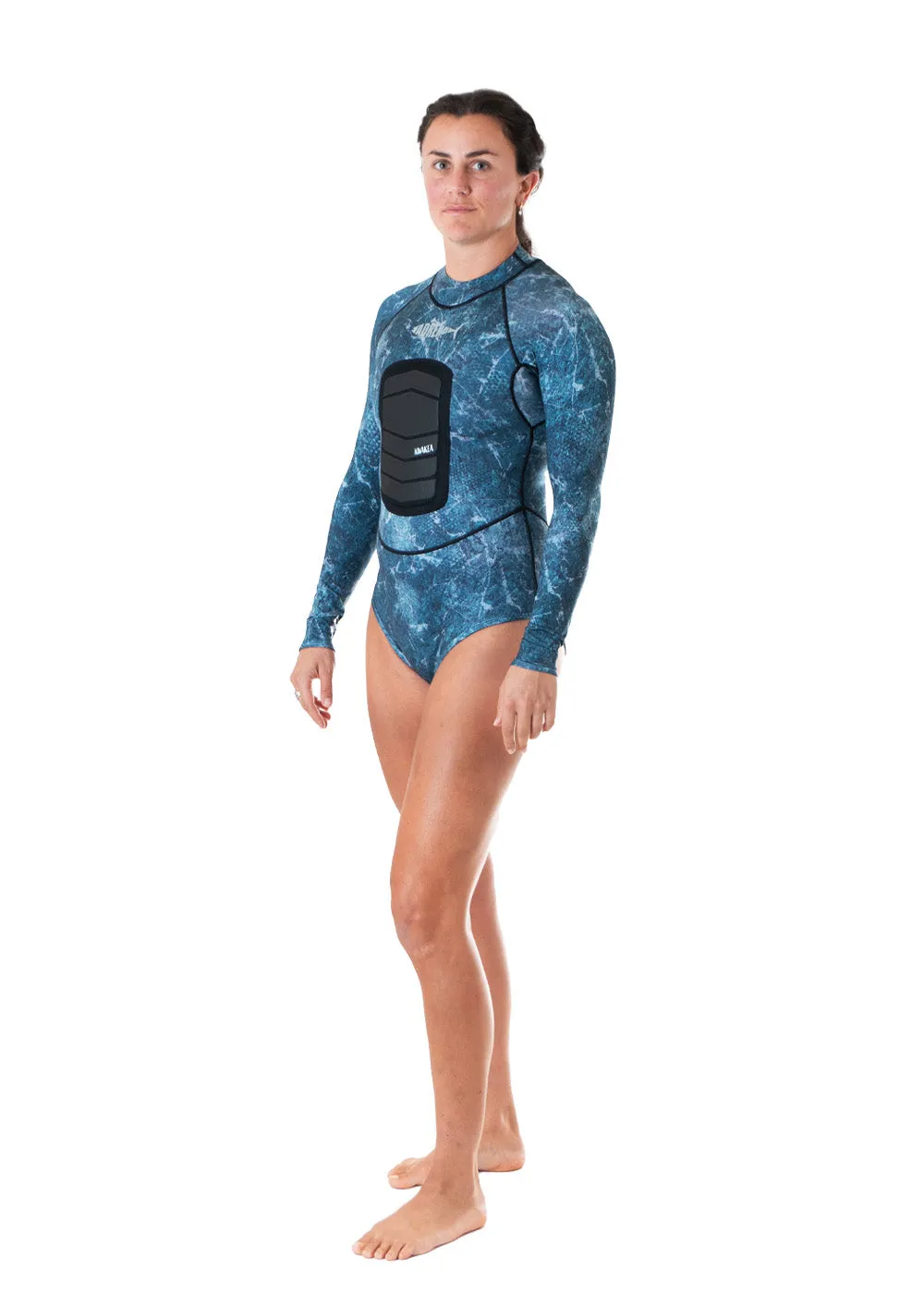 Adreno Kwakea Womens 1.5mm Hybrid Lycra Spring Suit L/S