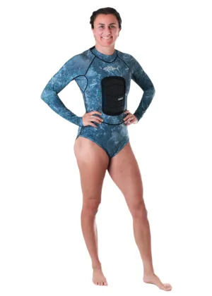 Adreno Kwakea Womens 1.5mm Hybrid Lycra Spring Suit L/S