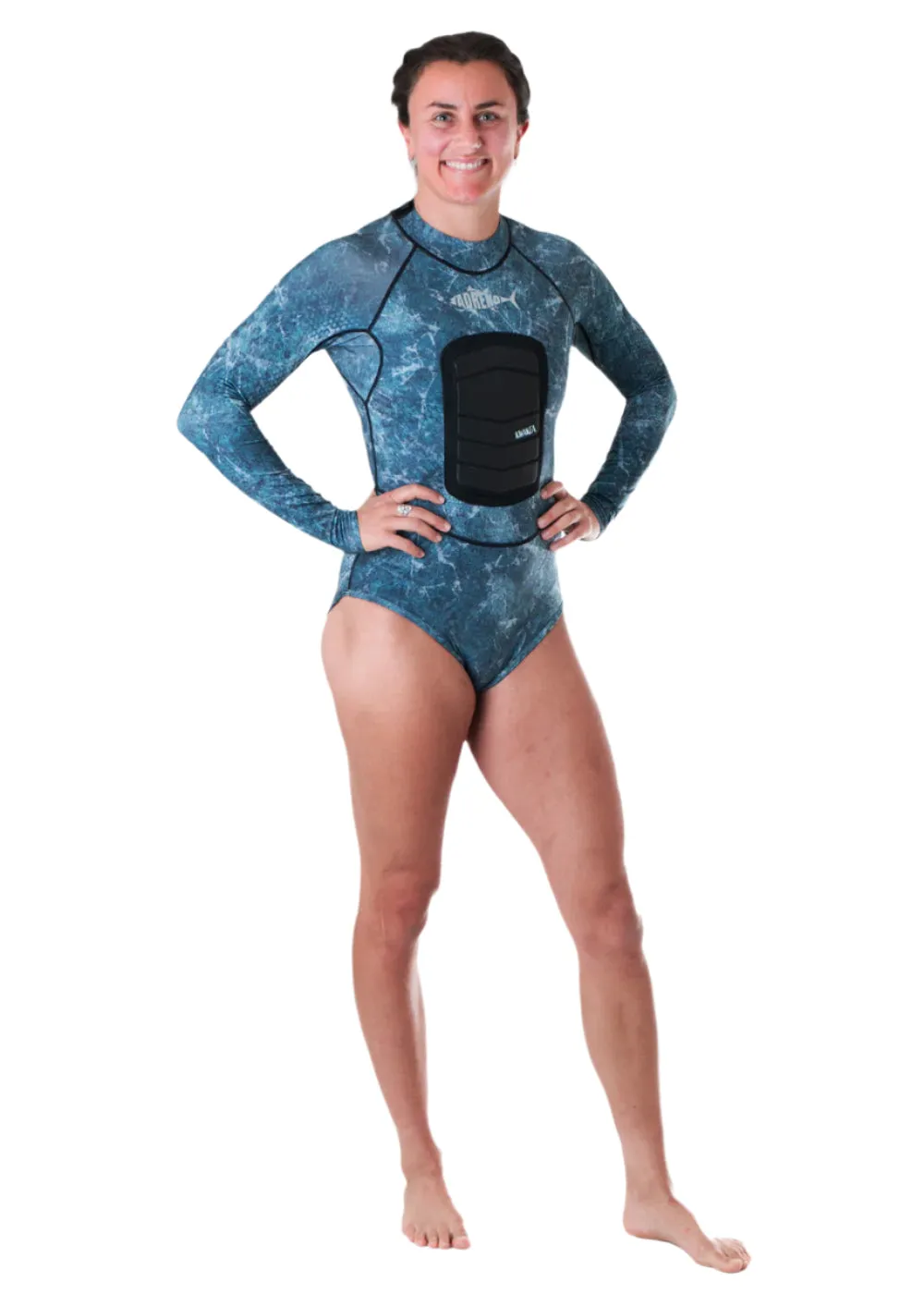 Adreno Kwakea Womens 1.5mm Hybrid Lycra Spring Suit L/S
