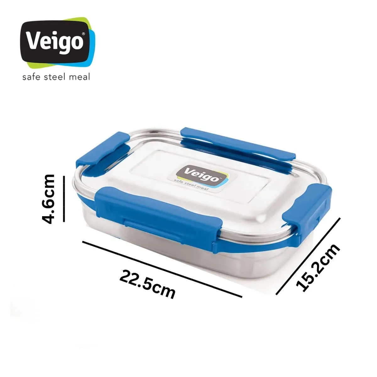 Adventure Ready MaxoSteel Camping Tiffin Box - Jumbo (950ml   200ml) - Pink