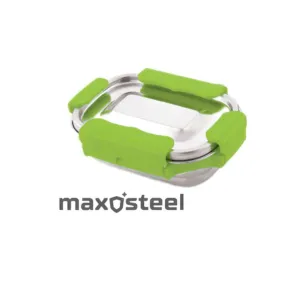 Adventure Ready MaxoSteel Camping Tiffin Box - Small (200ml) - Green