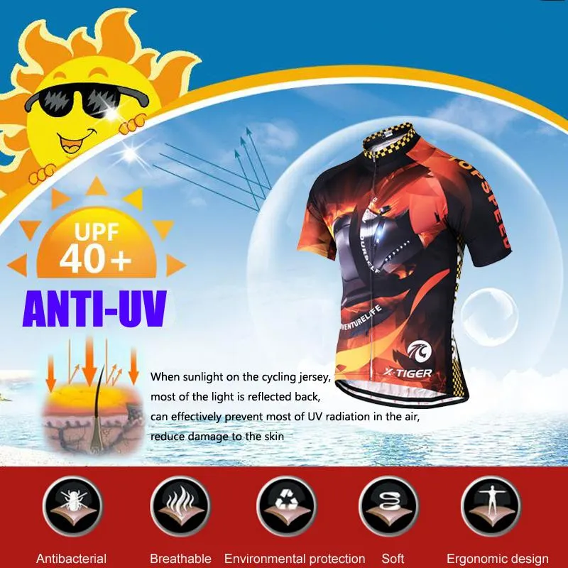 Anti-UV Breathable  Cycling Jersey
