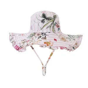 Aqua Blu Junior Sun Hat AG24053FL - Flutter