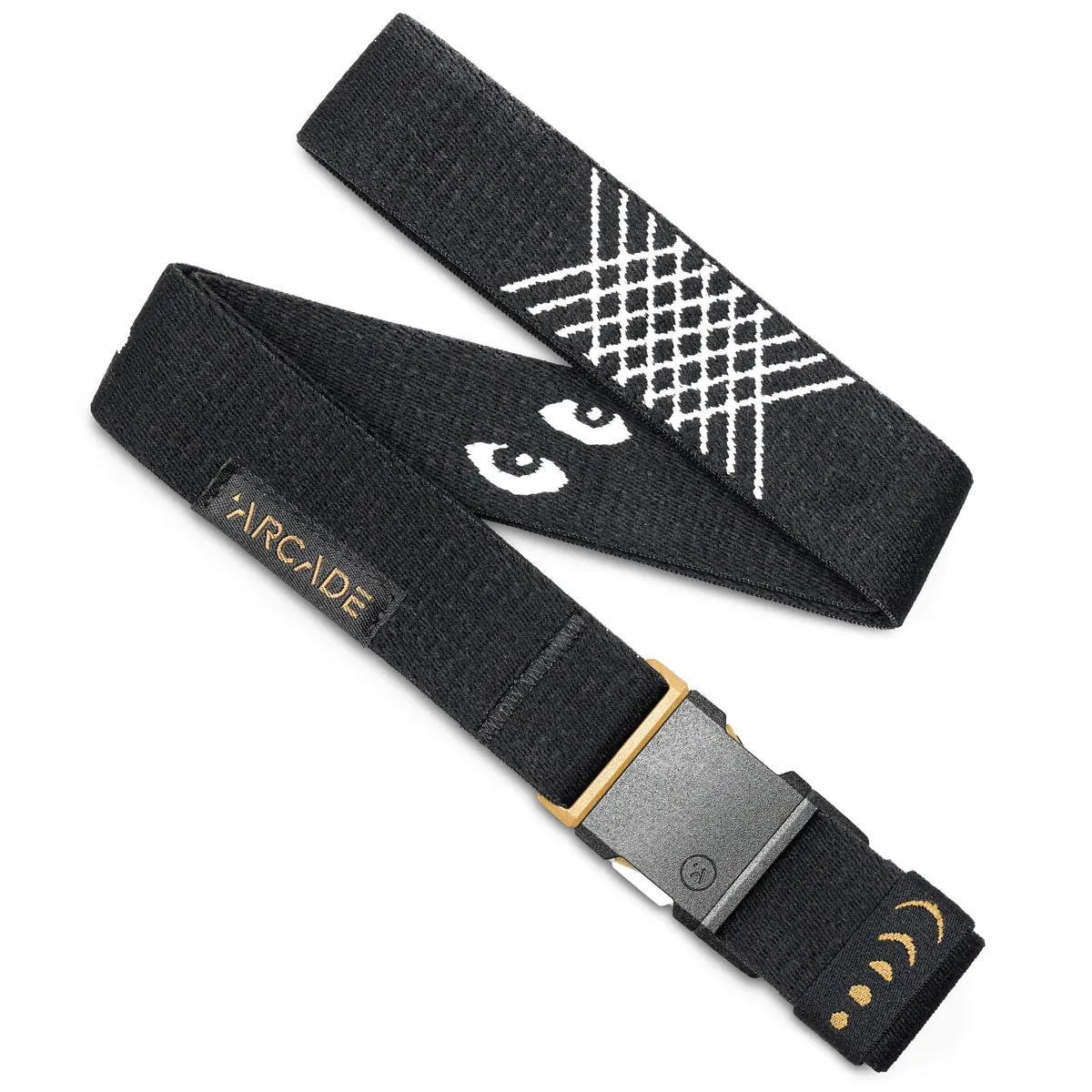 Arcade Reverb Slim Belt - Black/White
