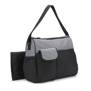 Babyboom Stripes Messenger Diaper Bag