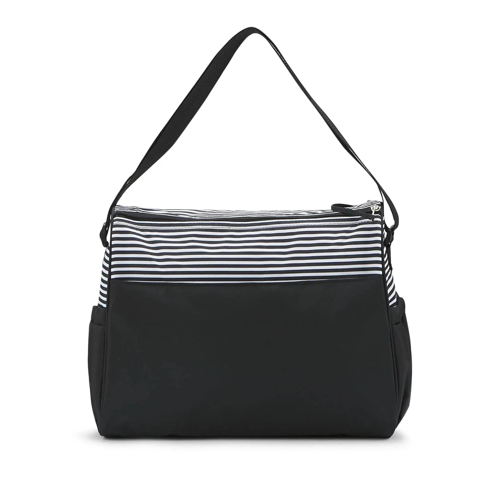 Babyboom Stripes Messenger Diaper Bag