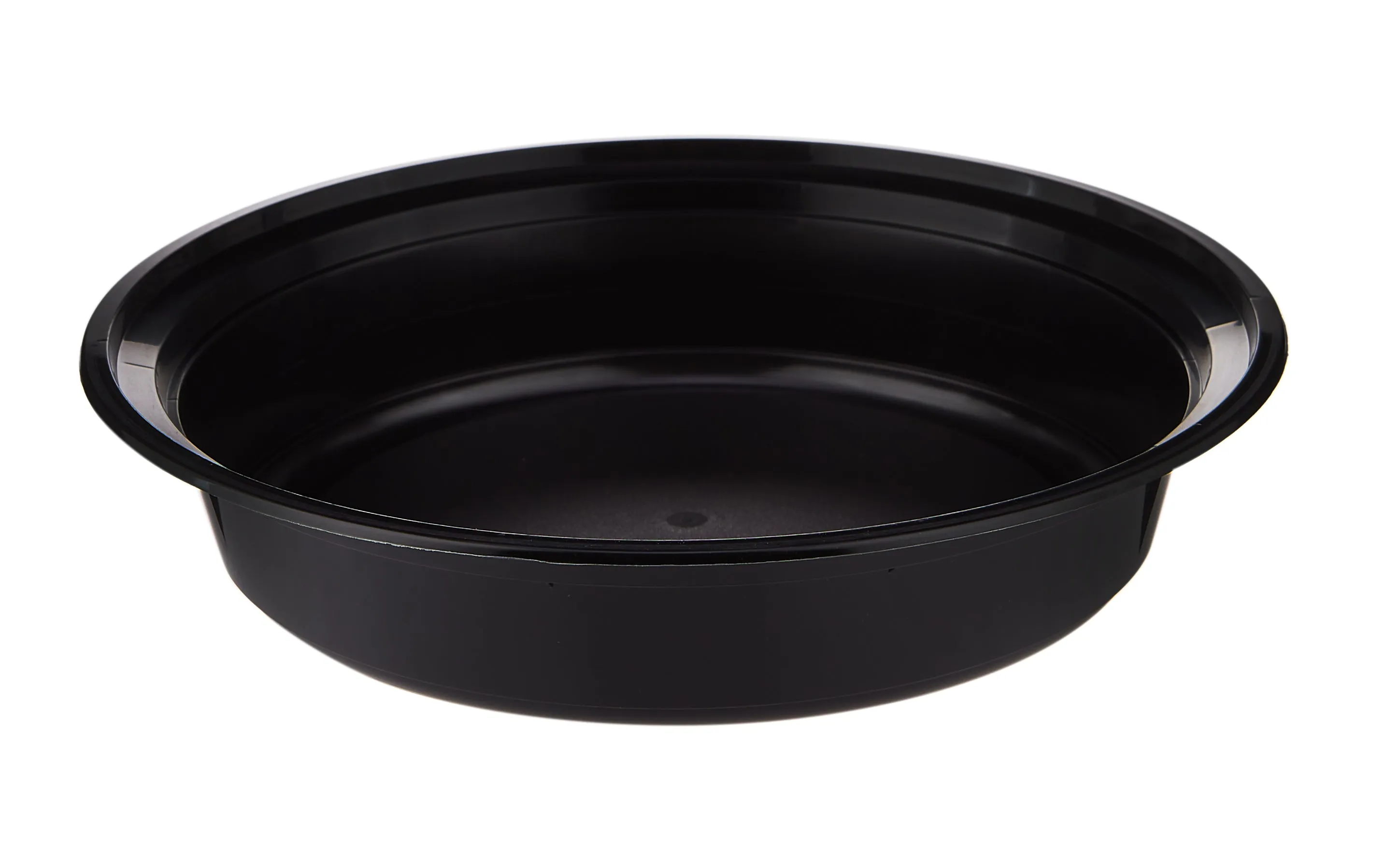 Black Base Round Container 48 oz