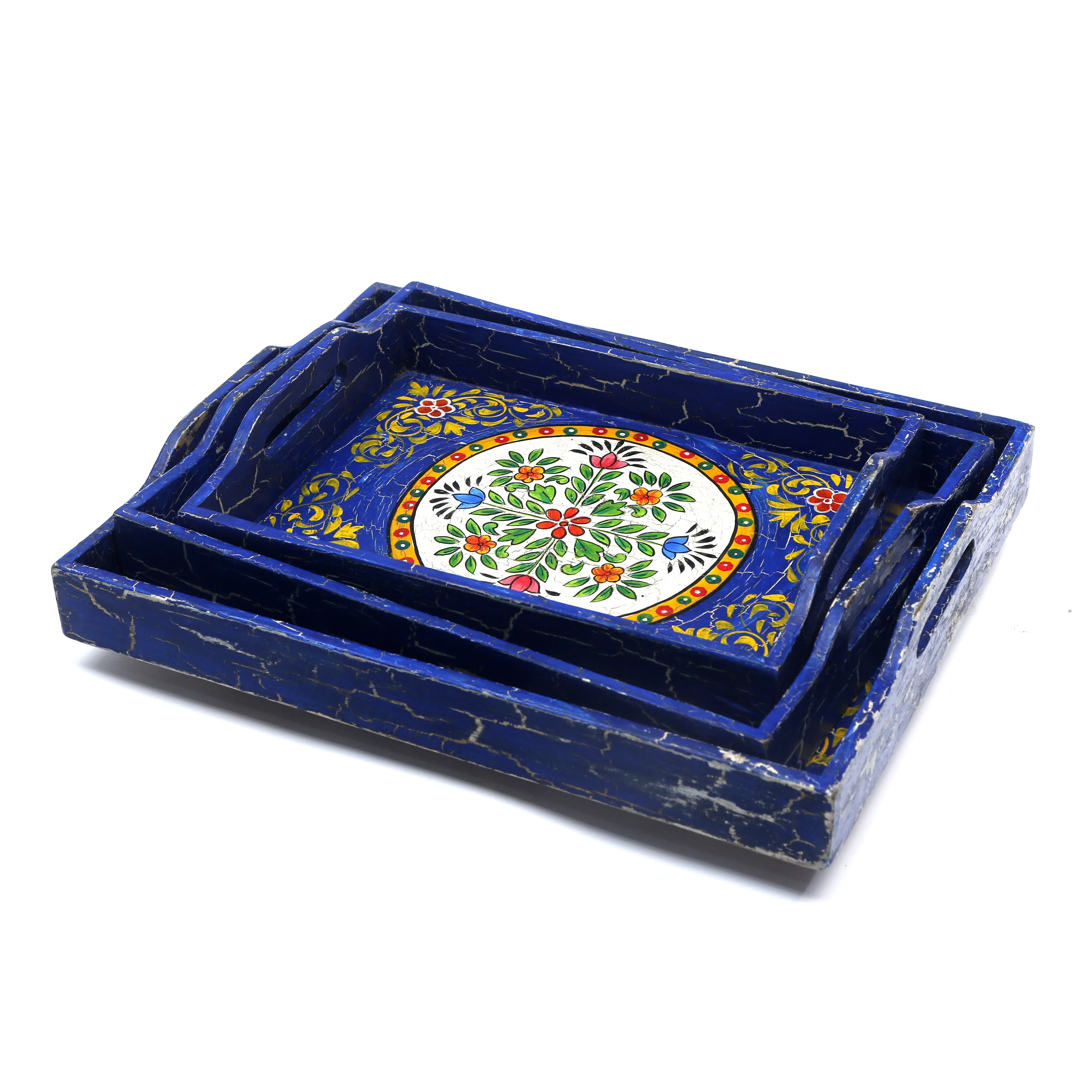 Blue Lagoon Tray Set