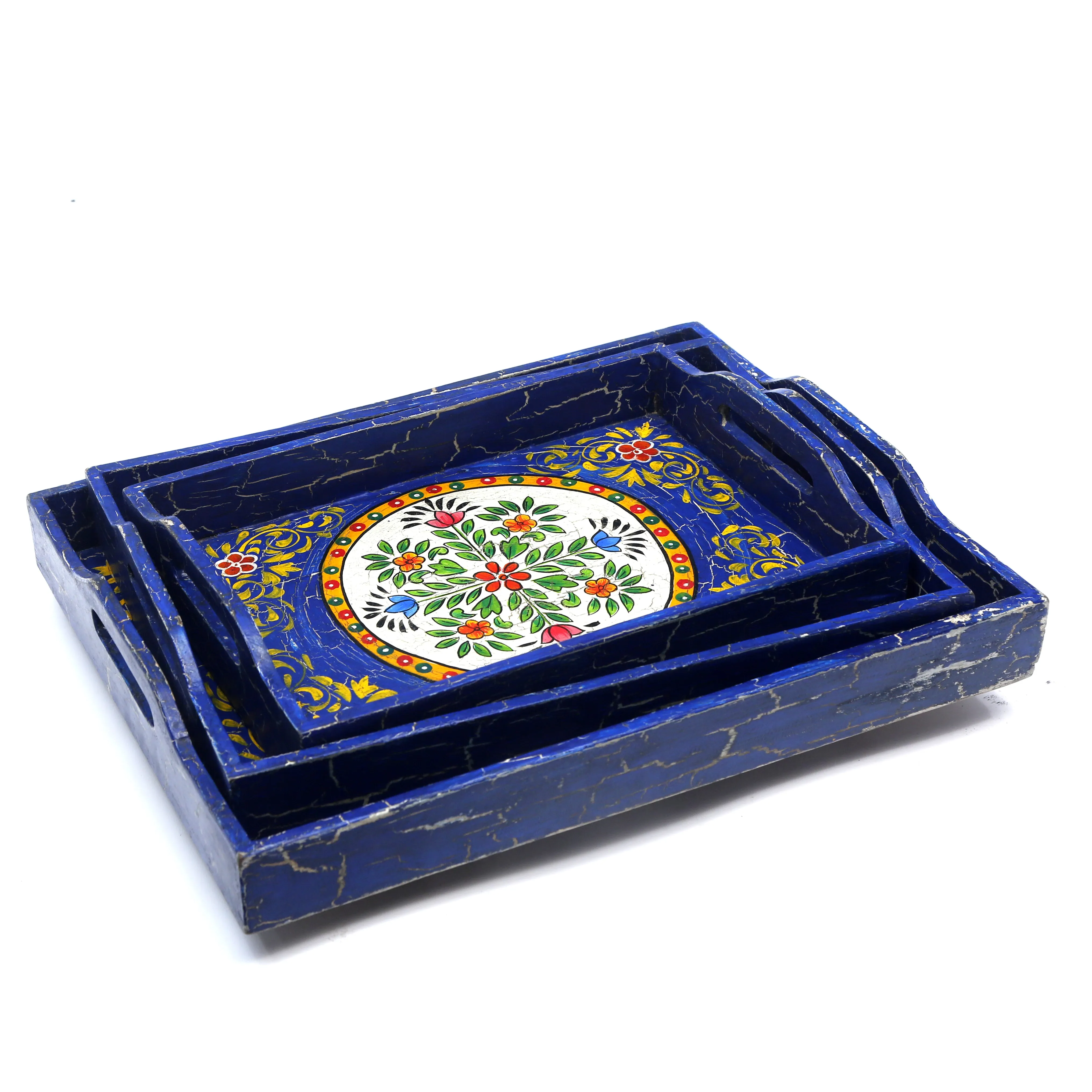 Blue Lagoon Tray Set