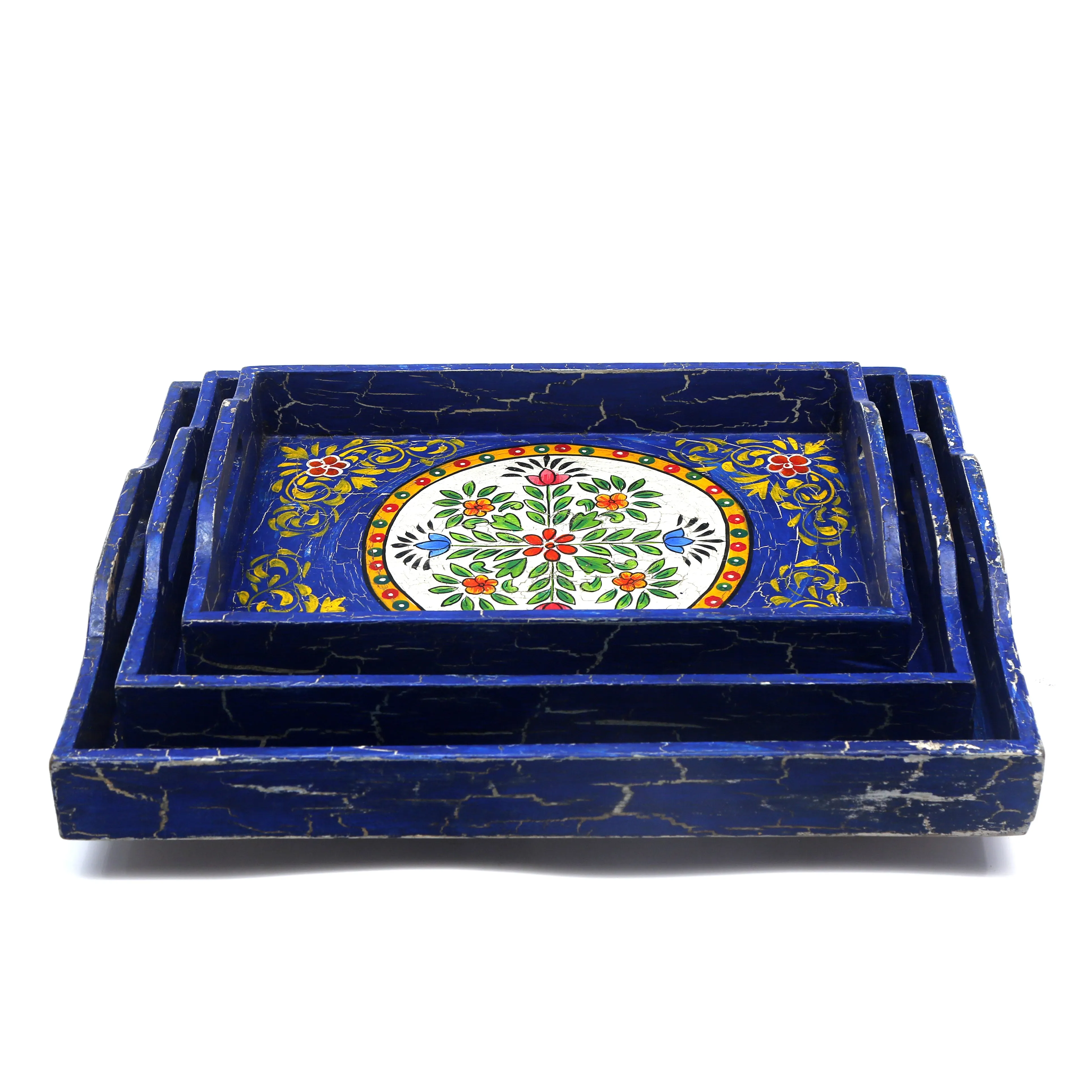 Blue Lagoon Tray Set