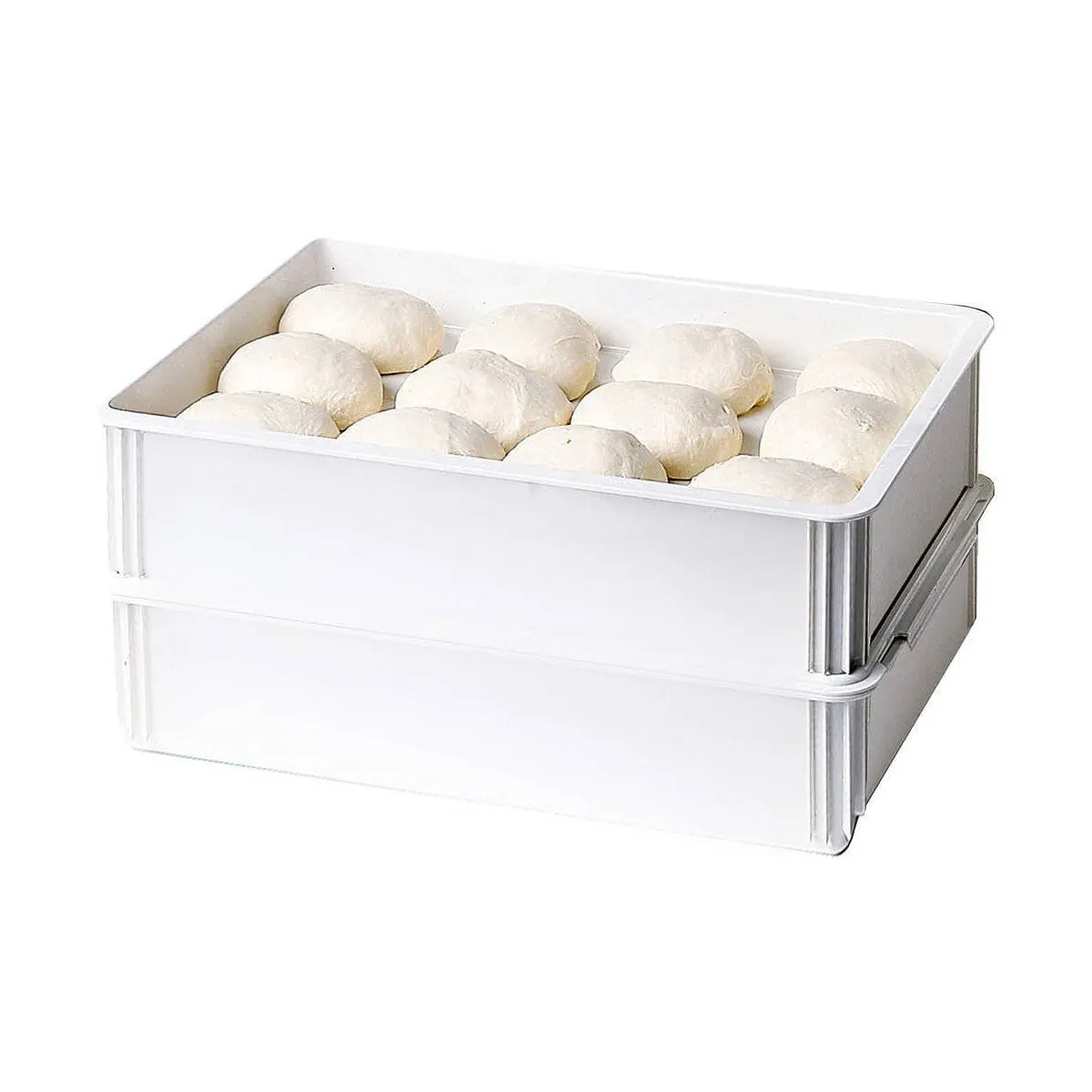Cambro DB18266CW148 Pizza Dough Box, White, 26" x 18" x 6"