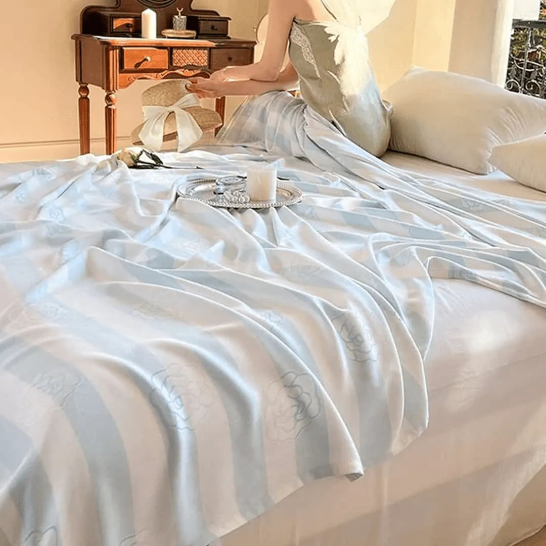 Cooling Bamboo Sheet - Soft, Lightweight and Breathable for Hot Sleepers (59*78'')