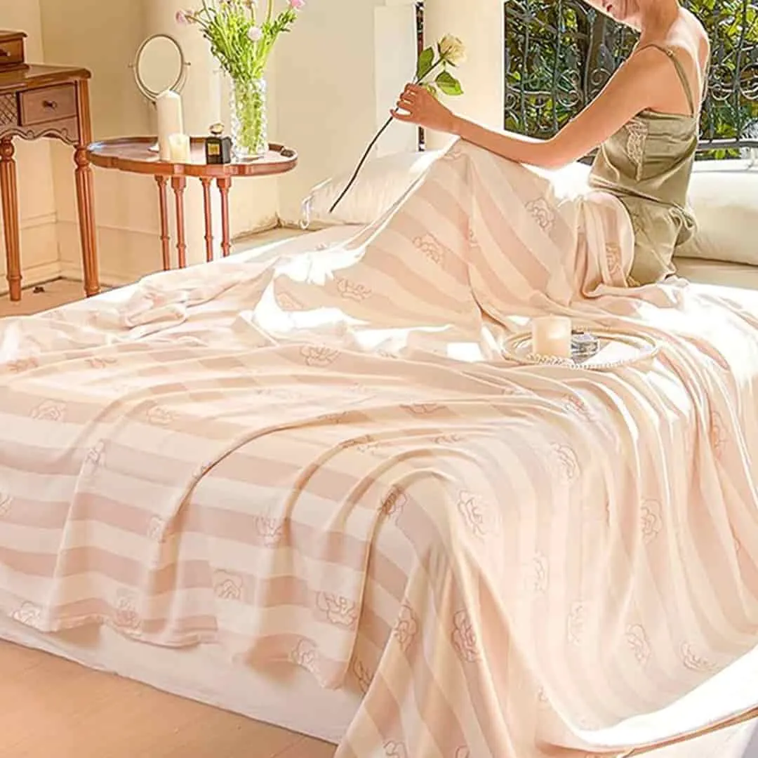Cooling Bamboo Sheet - Soft, Lightweight and Breathable for Hot Sleepers (59*78'')