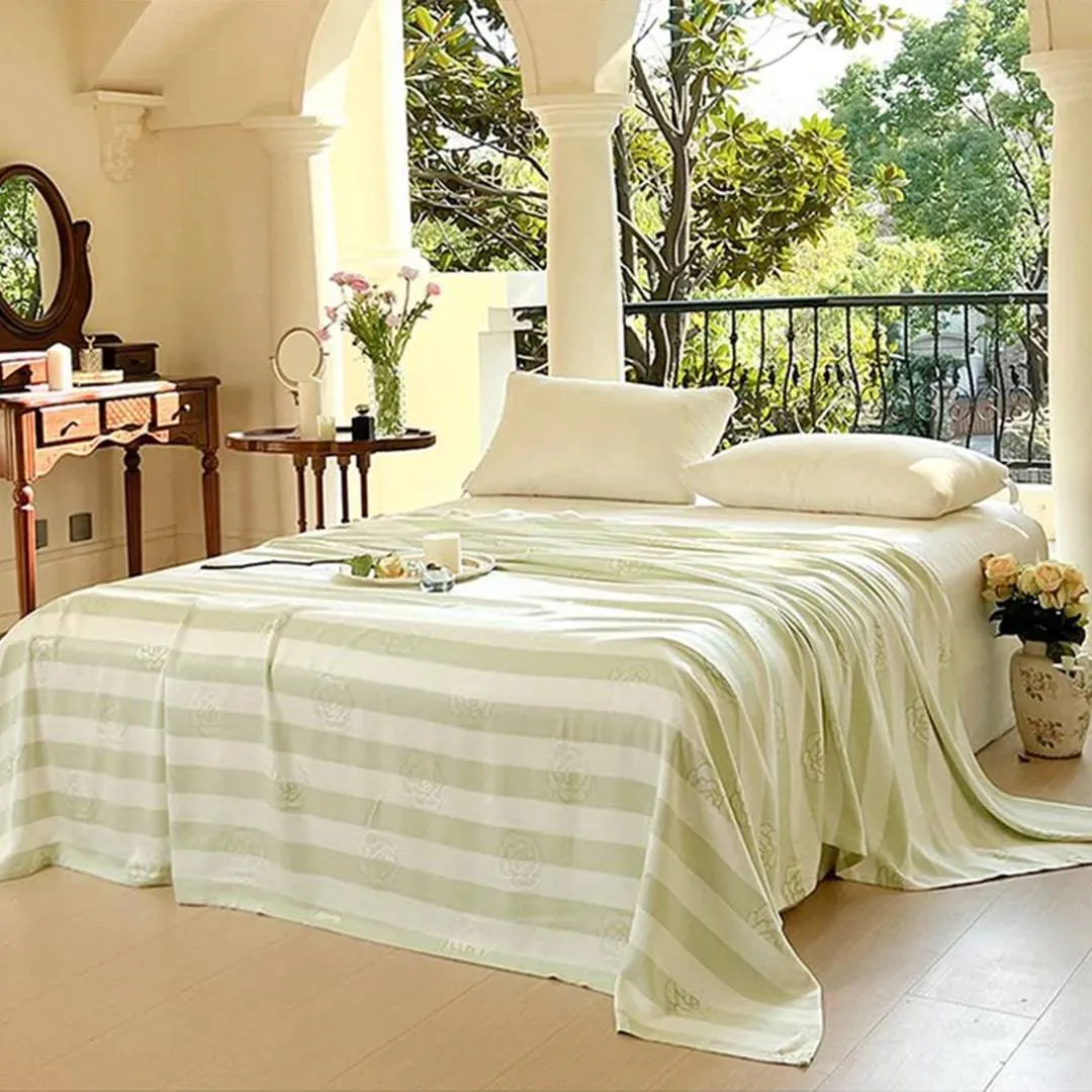 Cooling Bamboo Sheet - Soft, Lightweight and Breathable for Hot Sleepers (59*78'')