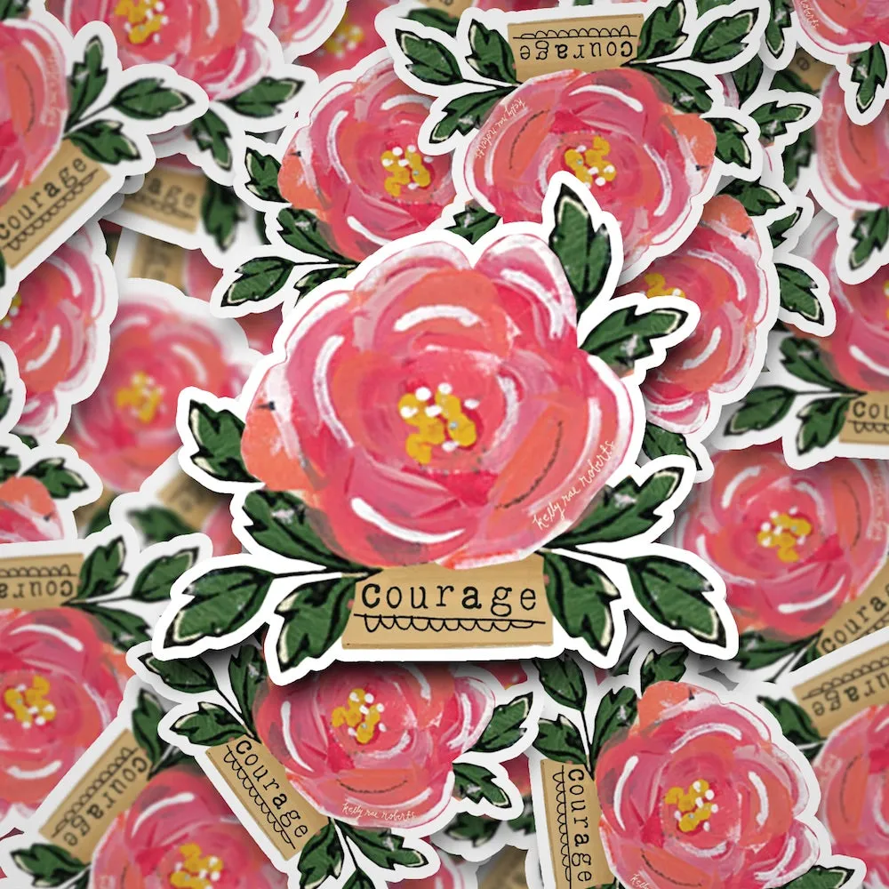 Courage - Sticker