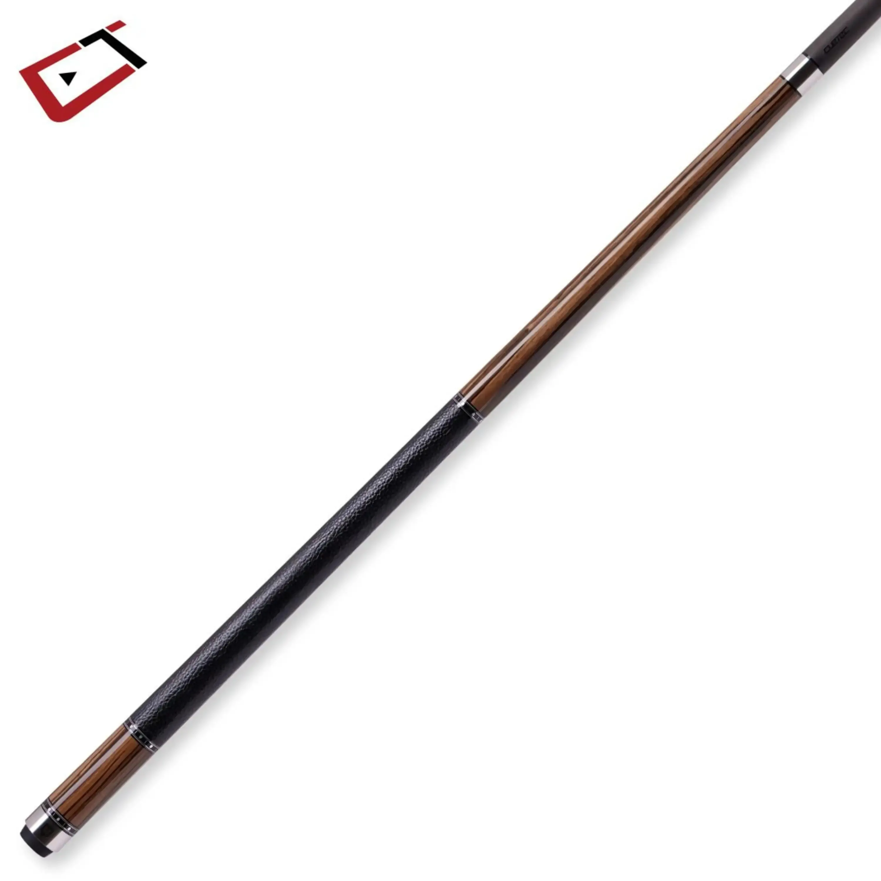 CUETEC CYNERGY TRUEWOOD EBONY II LEATHER WRAP 11.8MM 19OZ