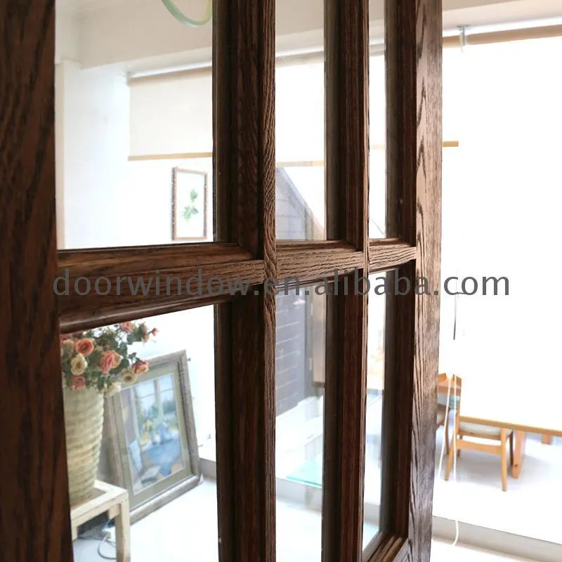 DOORWIN 2021Factory outlet wooden barn doors for sale western sliding glass weatherproof door