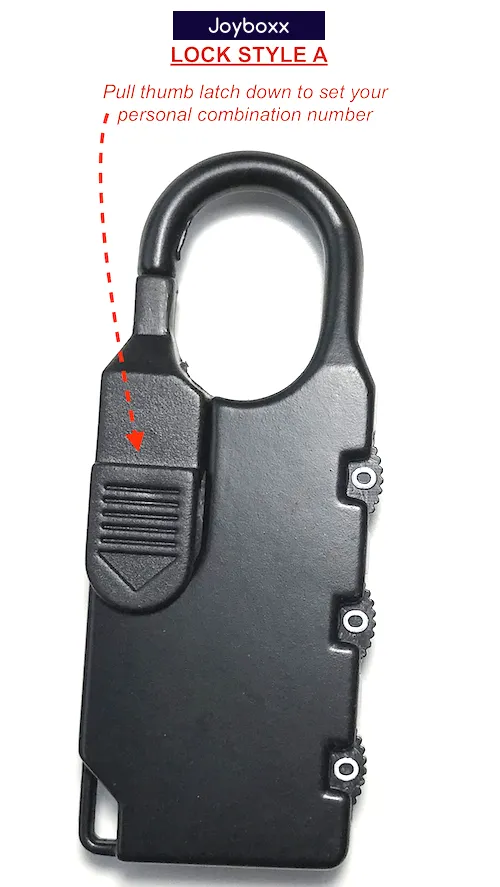 DROPSHIP Joyboxx Mini Combo Lock