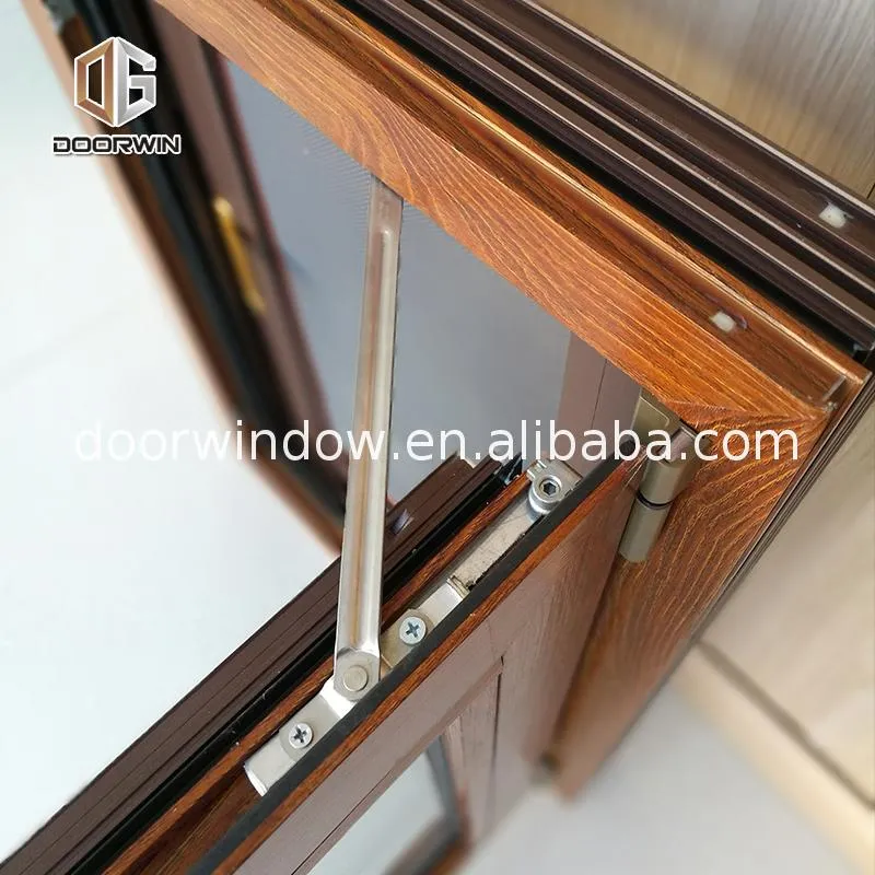 Factory Directly Supply aluminium extrusion profile windows double galzed window weatherproof swing