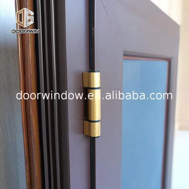 Factory Directly Supply aluminium extrusion profile windows double galzed window weatherproof swing
