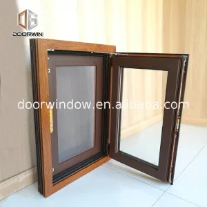 Factory Directly Supply aluminium extrusion profile windows double galzed window weatherproof swing