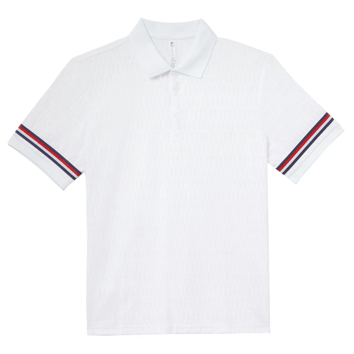 Fila Essentials Heritage Jacquard Mens Tennis Polo