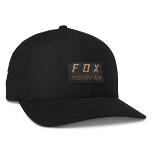 Fox Racing  Non Stop Tech Flexfit Baseball Hat Cap Lightweight Curved Brim Black