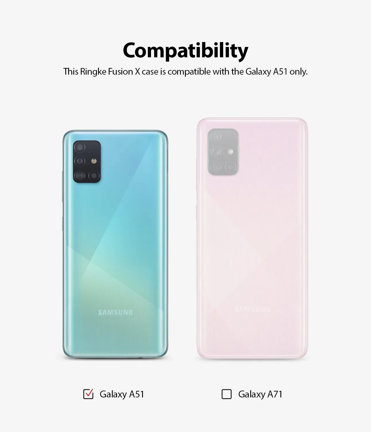 Galaxy A51 Case | Fusion-X