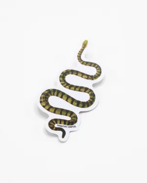 Green Snake Sticker