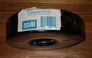 Handy 30metre Roll of RG6 Quad Shielded TV Coax Cable  - Part # RG6Q/30B