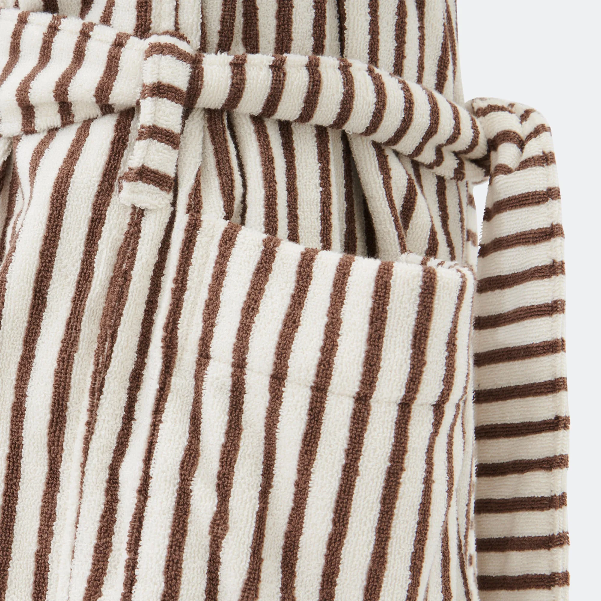 Hooded Bathrobe - Kodiak Stripes