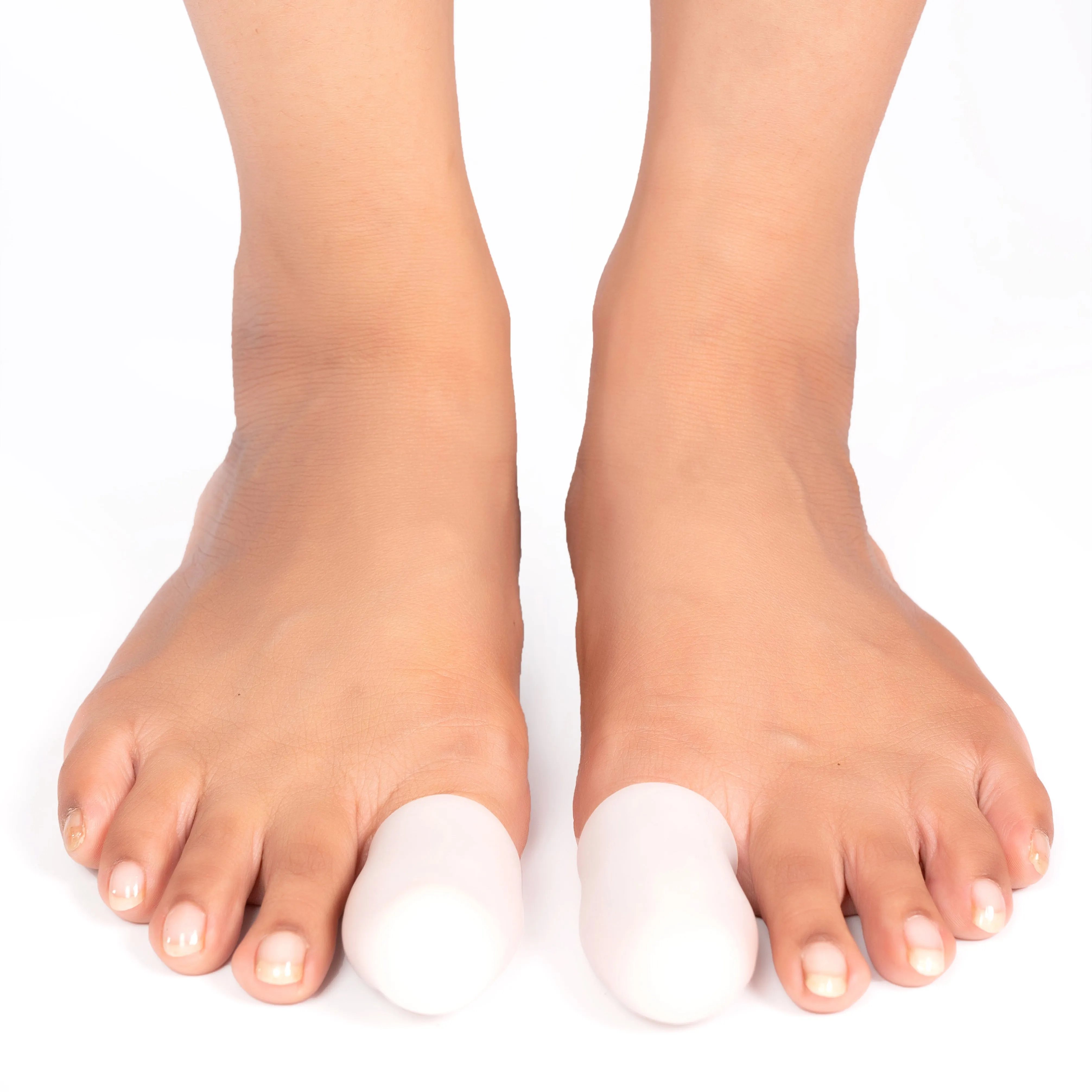 Importikaah All-In-One 100% Gel Toe Cap, Universal Size One Pair, Stretchable, Washable, Reusable