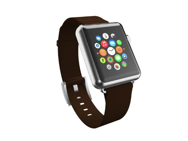 Incipio Premium Leather Apple Watch 1/2/3 38mm - Espresso