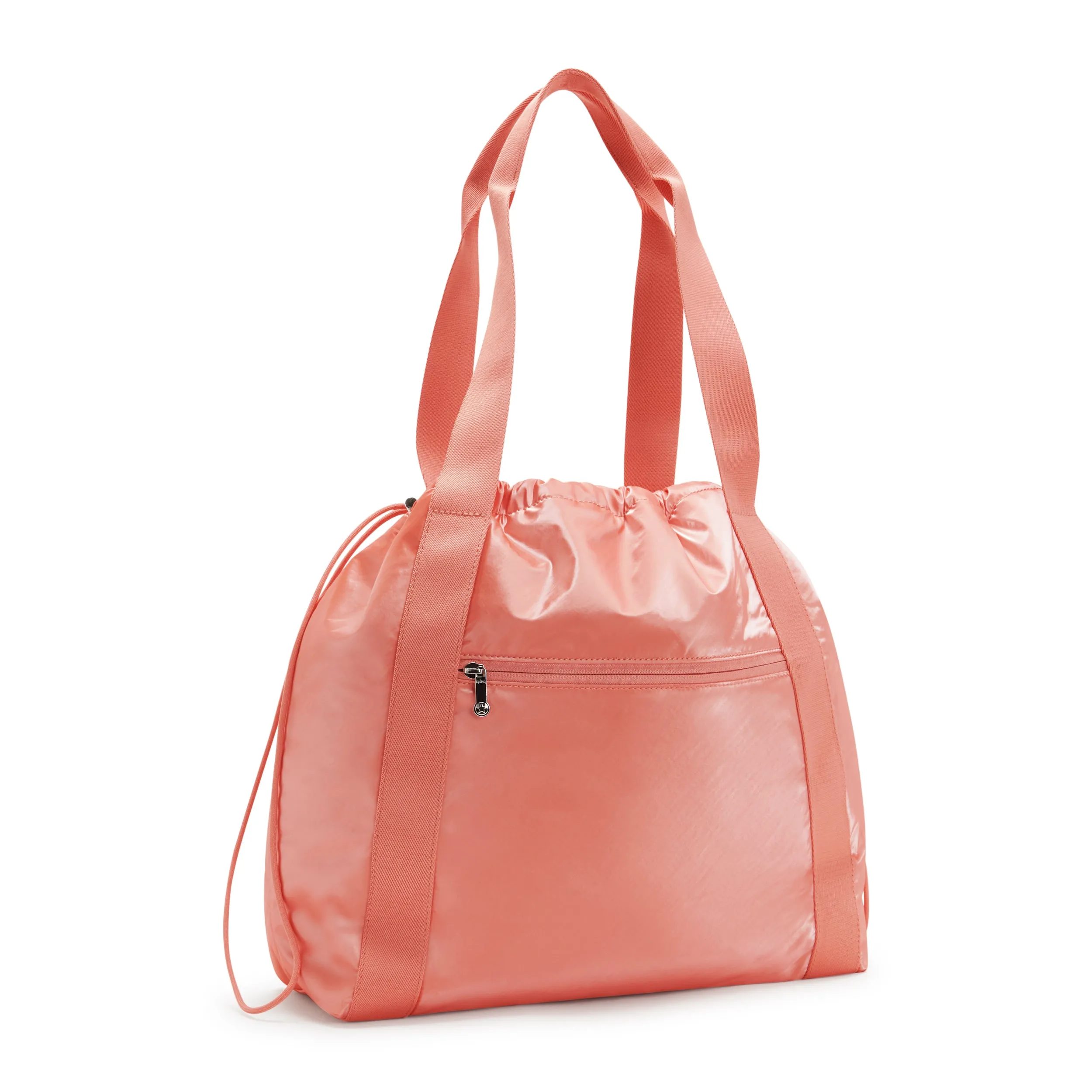 Kipling Elmar Peach Glam Medium Drawstring Tote C2I7270-S7W
