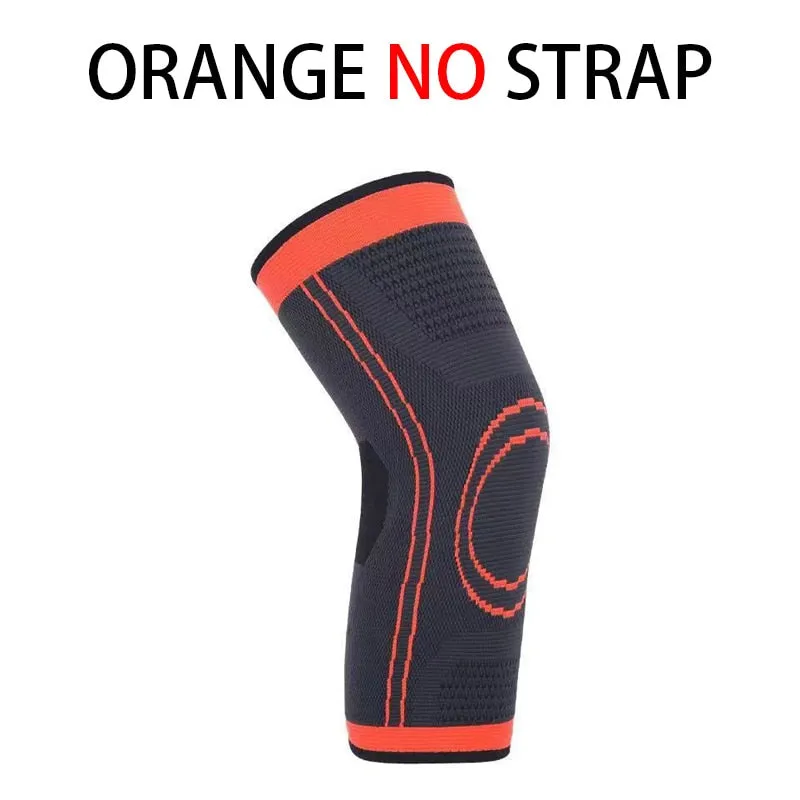 Knee Brace with Adjustable Supporting Strap