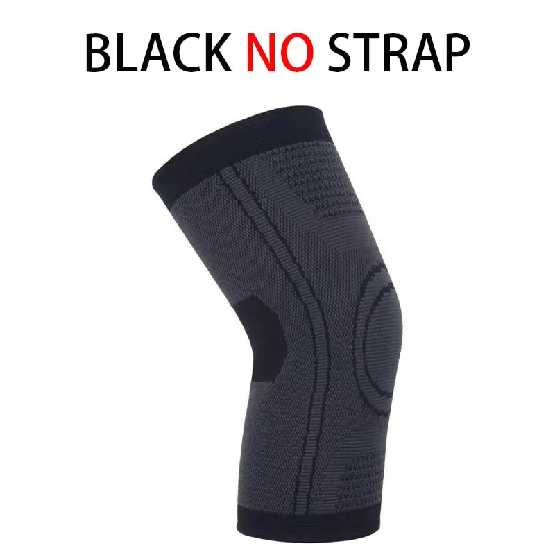 Knee Brace with Adjustable Supporting Strap