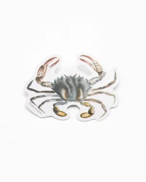 Lady Crab Sticker