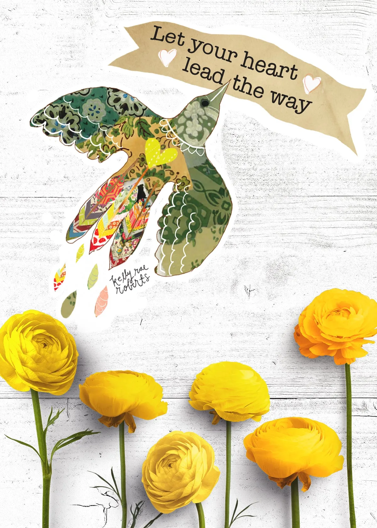 Let Your Heart Lead The Way - Sticker