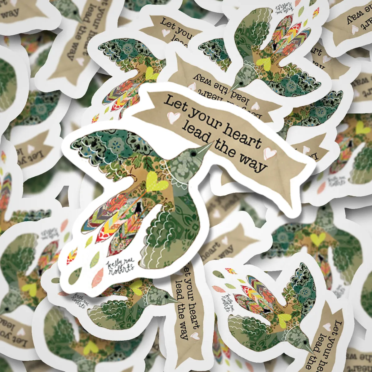 Let Your Heart Lead The Way - Sticker
