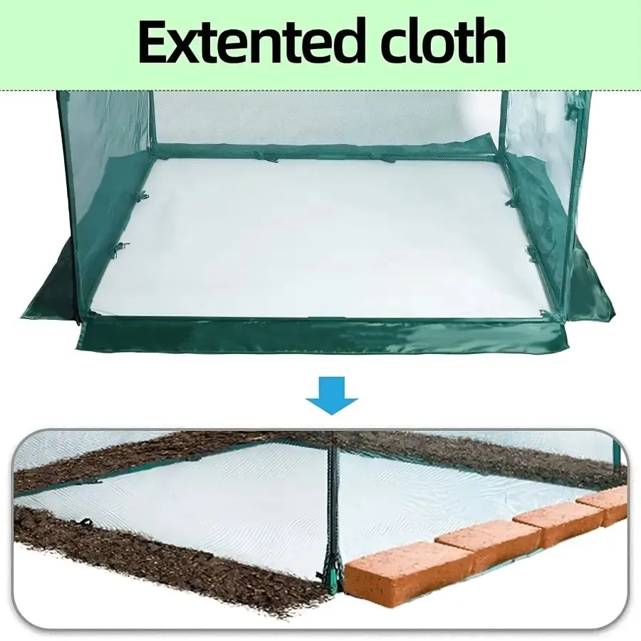 Maze Medium Crop Protection Cage  - 244 x 122 x 182 cm
