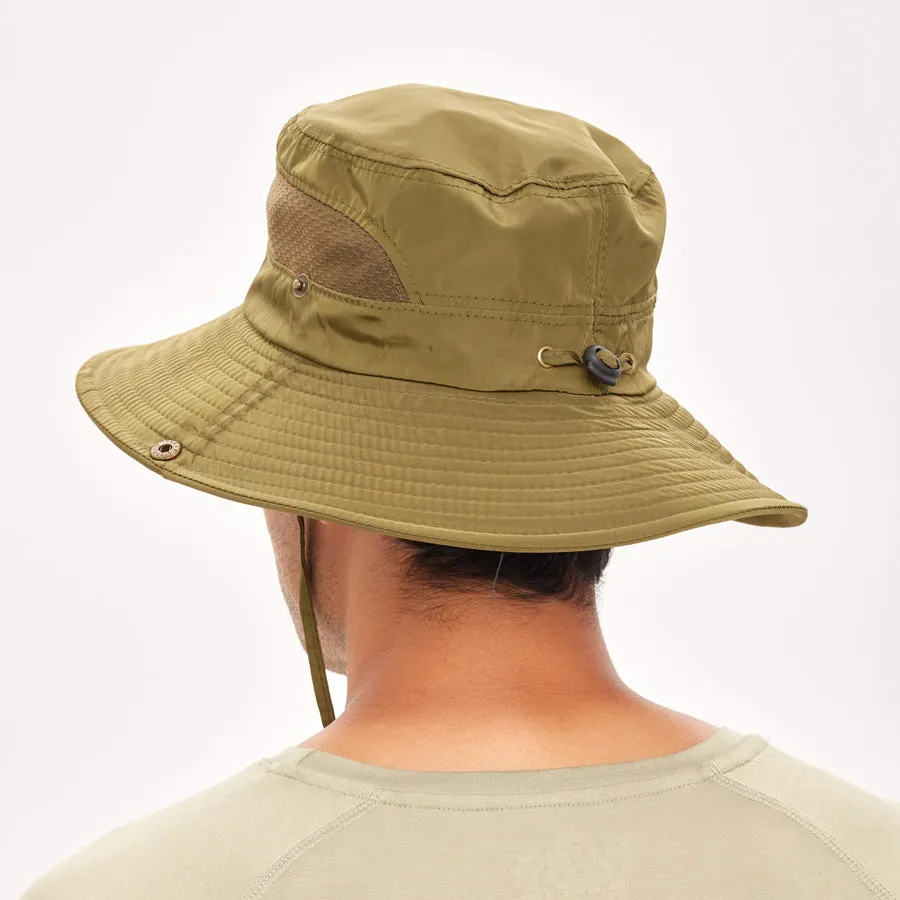 Mens UV Protection Foldable Sun Hat