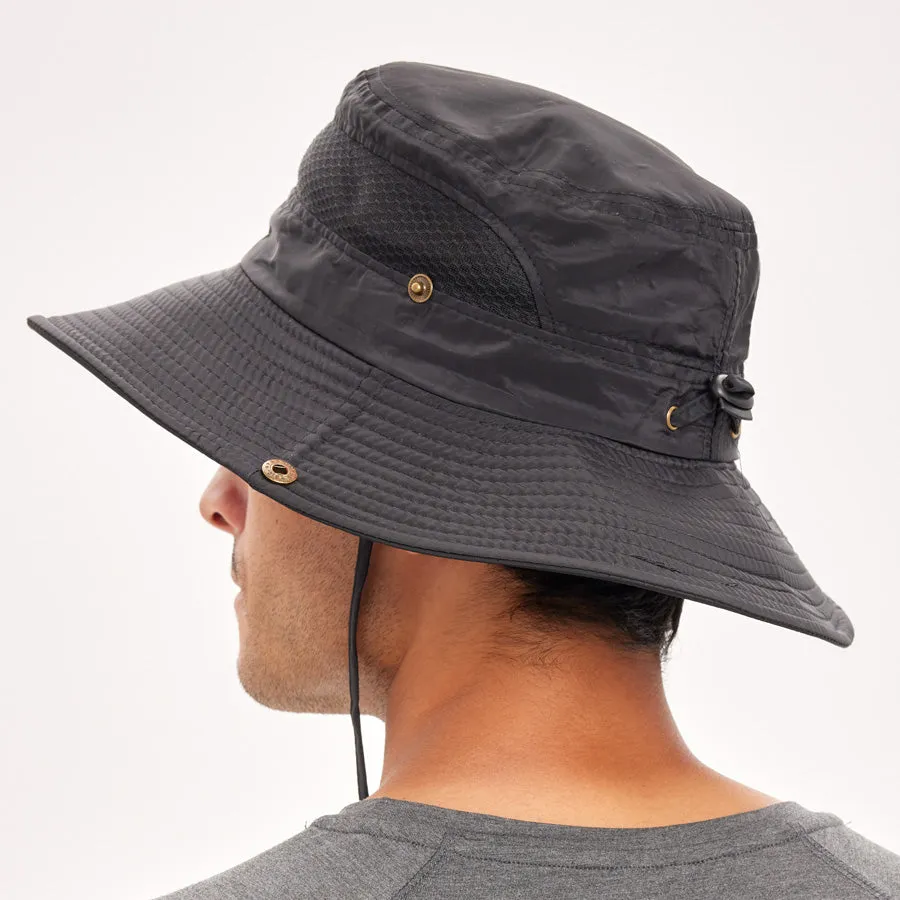Mens UV Protection Foldable Sun Hat