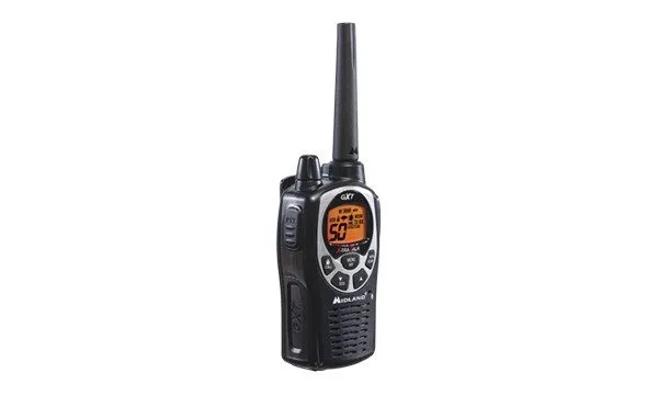 Midland GXT1000VP4 5-Watt AC/12V-Rechargeable GMRS Radio (Pair)