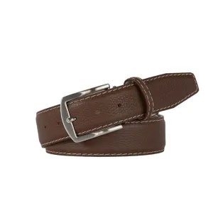 Mocha Italian Pebble Grain Belt