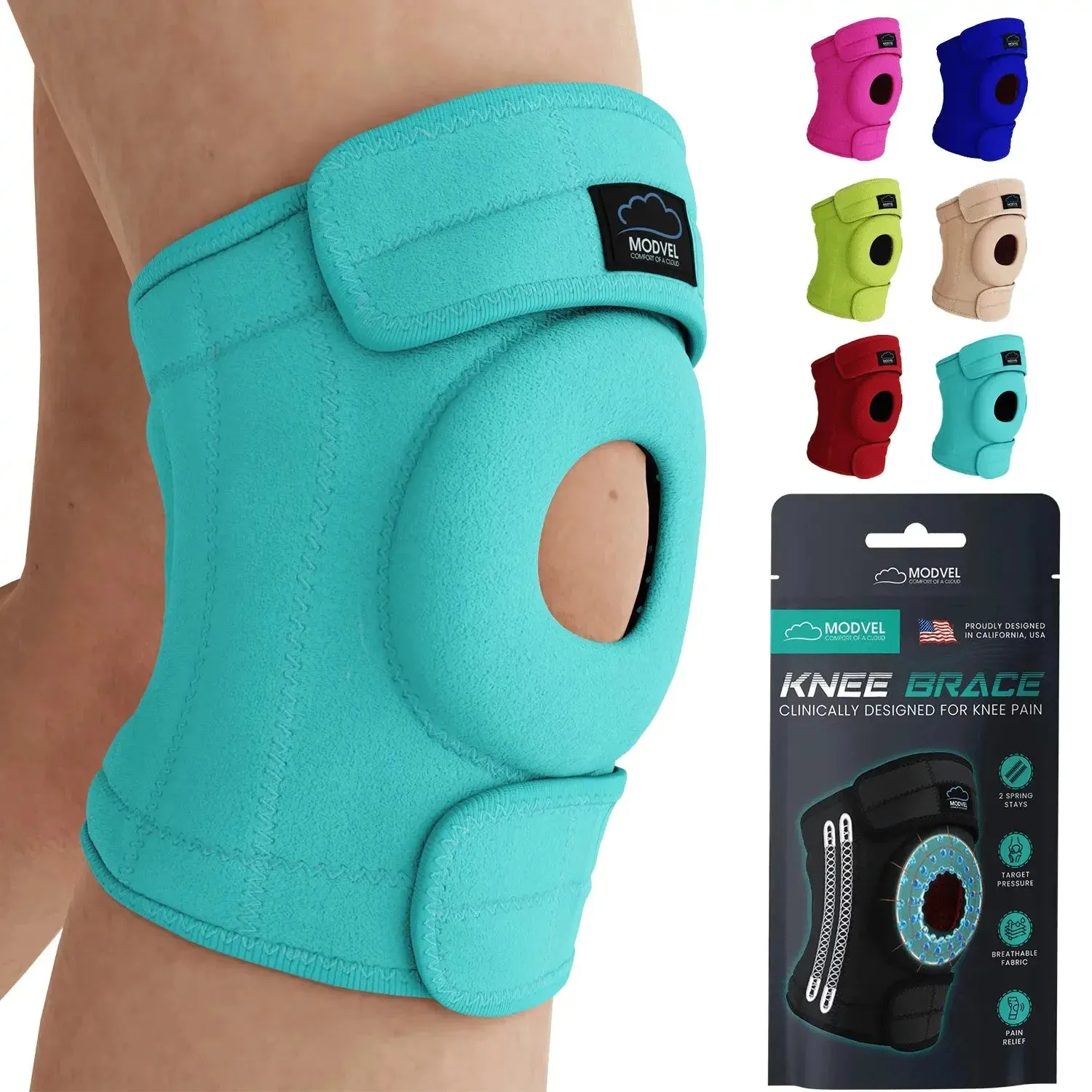 Modvel Adjustable Knee Brace – Enhanced Comfort, Stability, and Support