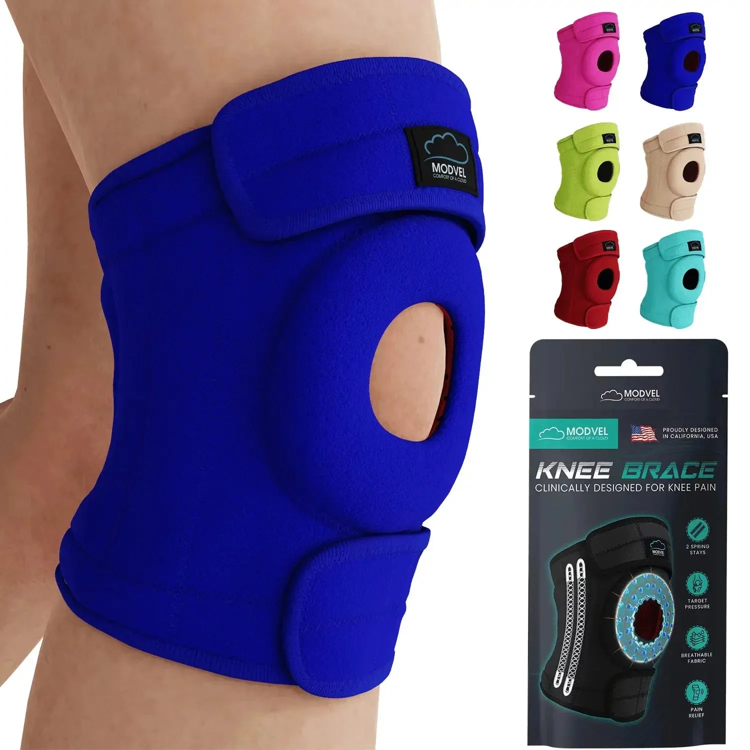 Modvel Adjustable Knee Brace – Enhanced Comfort, Stability, and Support