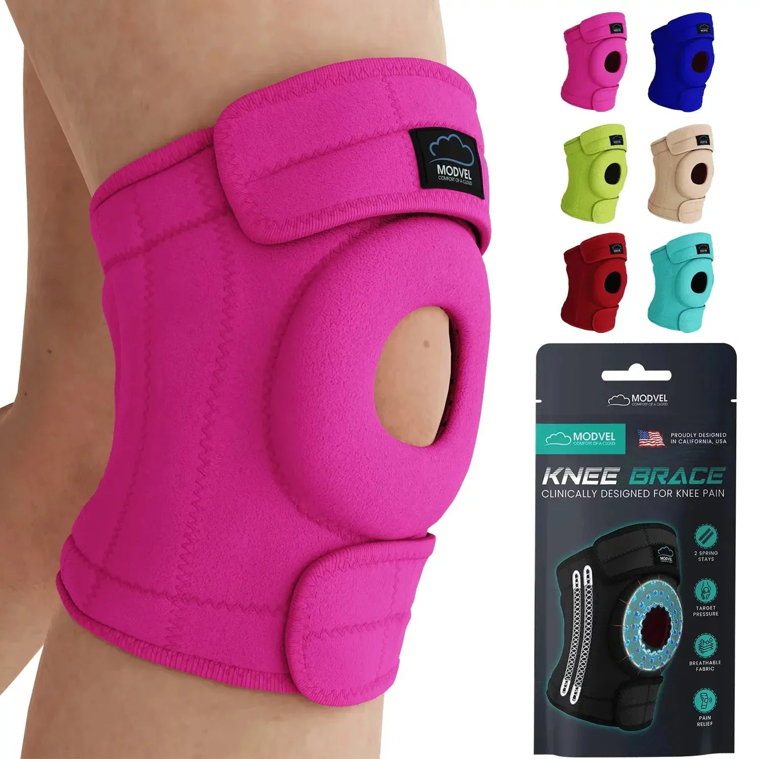 Modvel Adjustable Knee Brace – Enhanced Comfort, Stability, and Support